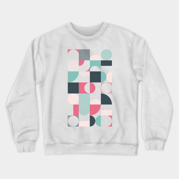 Block pattern Summer 2021 Crewneck Sweatshirt by MickeyEdwards